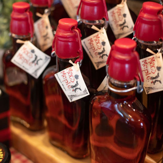 Bourbon Maple Syrup Flask