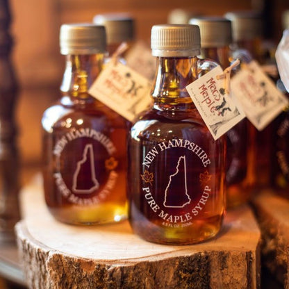 NH Maple Syrup Glass Bottle