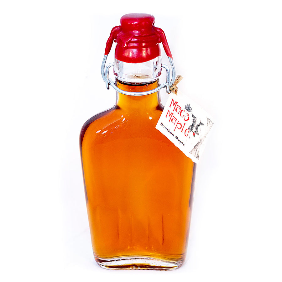 Bourbon Maple Syrup Flask